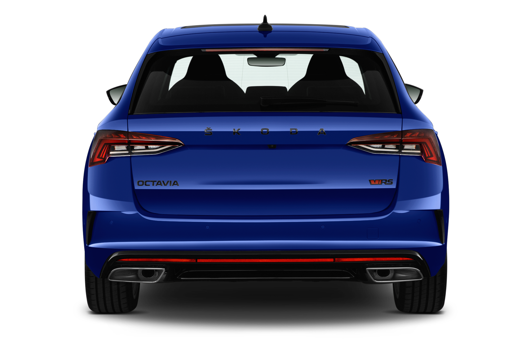 Skoda Octavia Combi (Baujahr 2020) RS 5 Türen Heckansicht