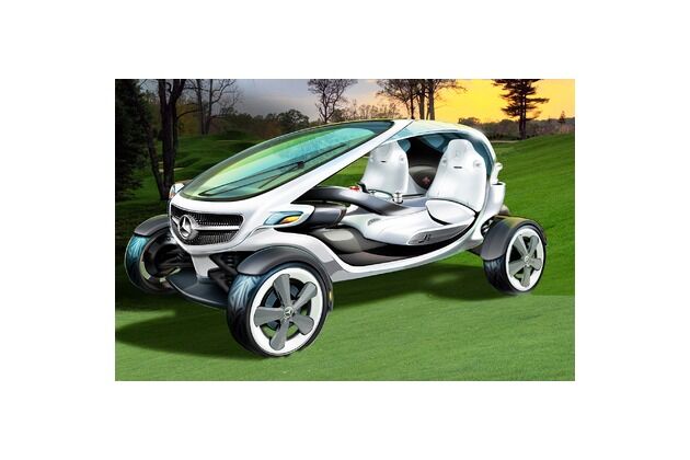 Mercedes-Benz designt visionäres Golf Cart