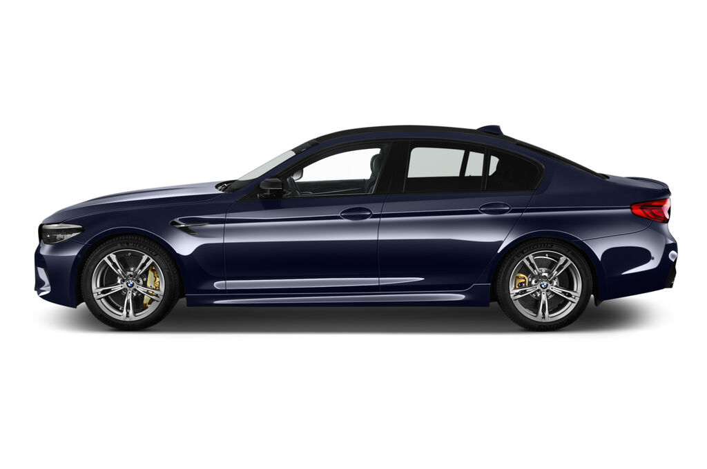 BMW M5 Competition (Baujahr 2019) Base 4 Türen Seitenansicht