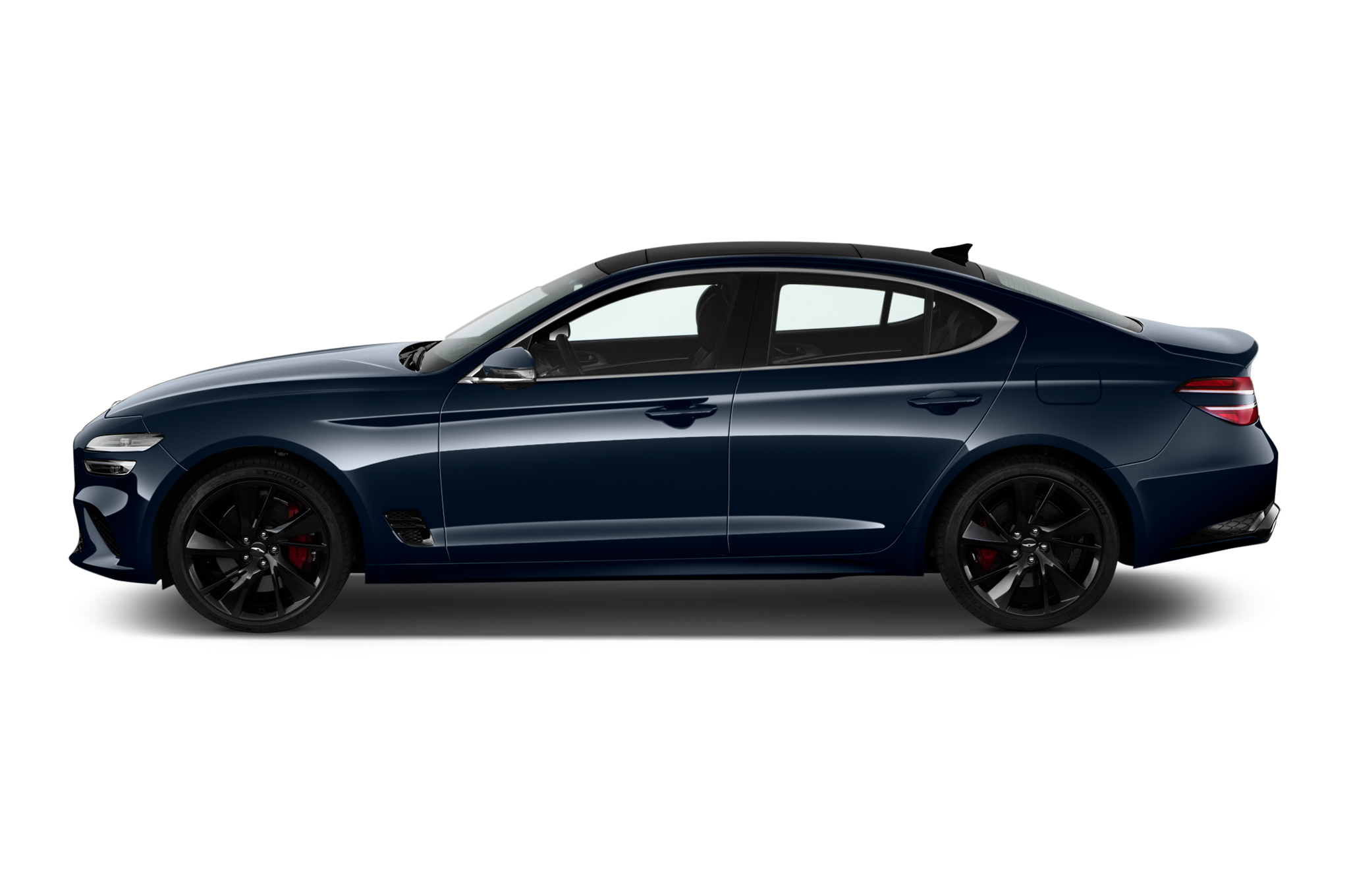 Genesis G70 (Baujahr 2022) Sport 4 Türen Seitenansicht