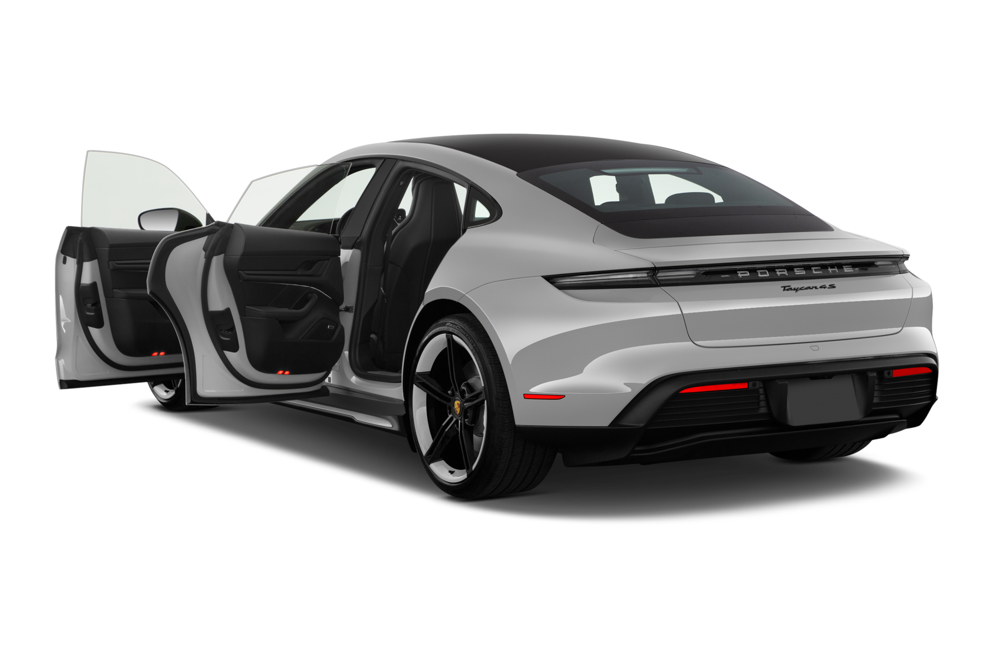 Porsche Taycan (Baujahr 2021) 4S 4 Türen Tür geöffnet