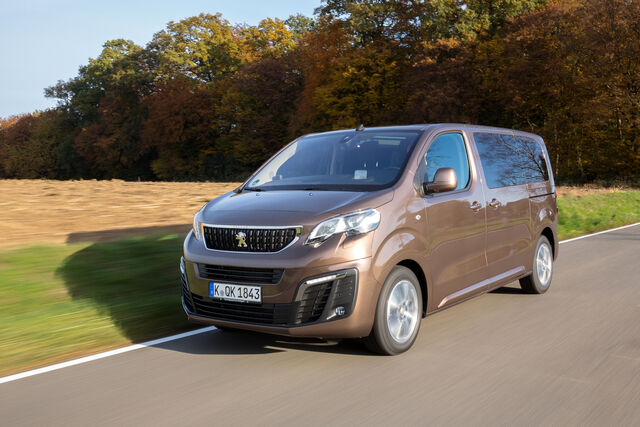 Peugeot Traveller und Expert Kombi - Neuer Automatik-Diesel