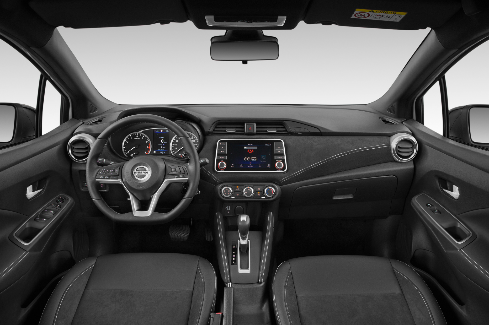 Nissan Micra (Baujahr 2021) N-Sport 5 Türen Cockpit und Innenraum