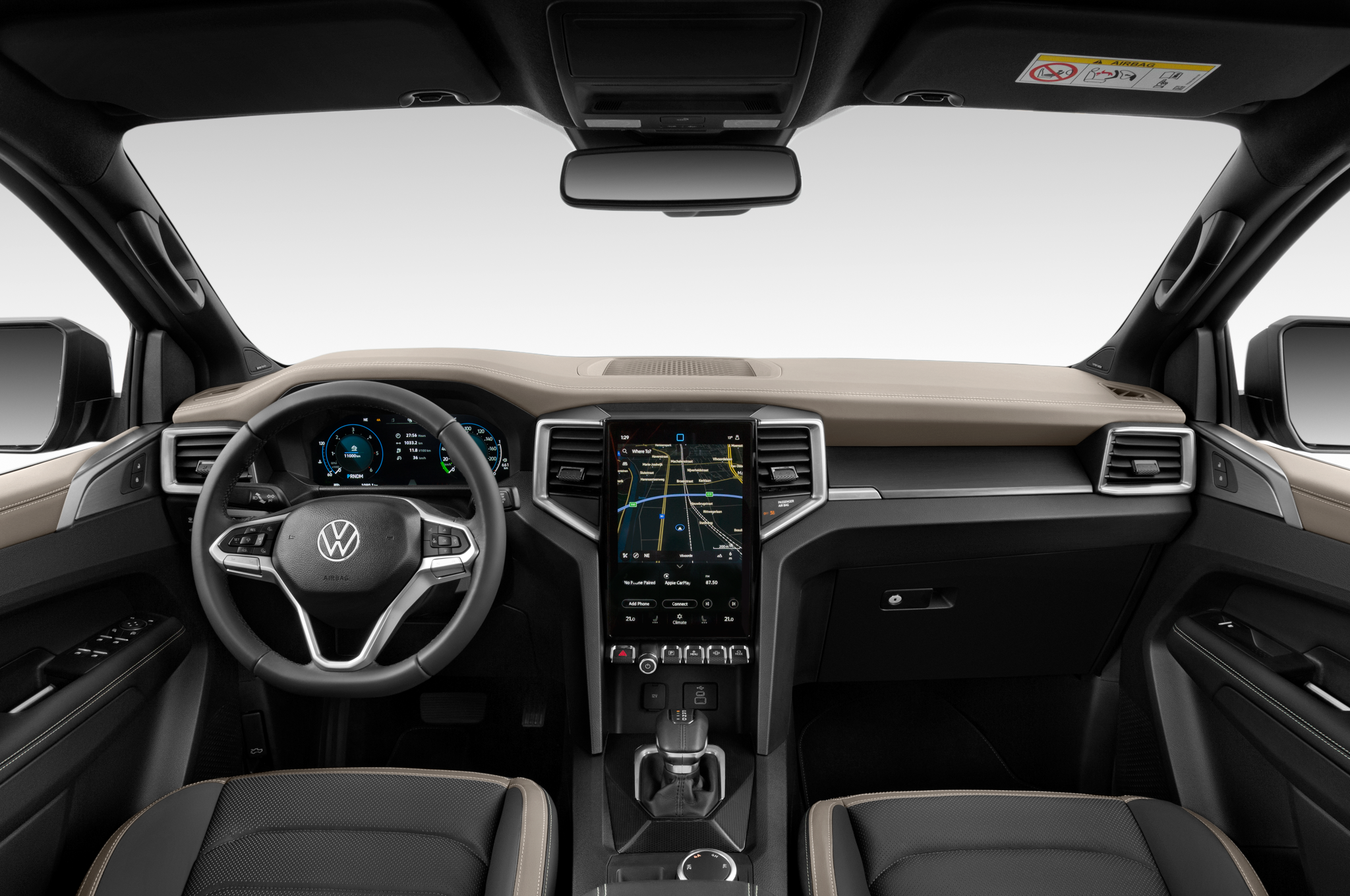 Volkswagen Amarok (Baujahr 2023) Aventura 4 Türen Cockpit und Innenraum