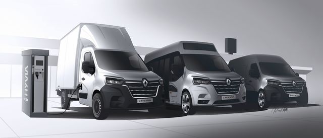 Renault - Drei Varianten mit Wasserstoff-Technik 