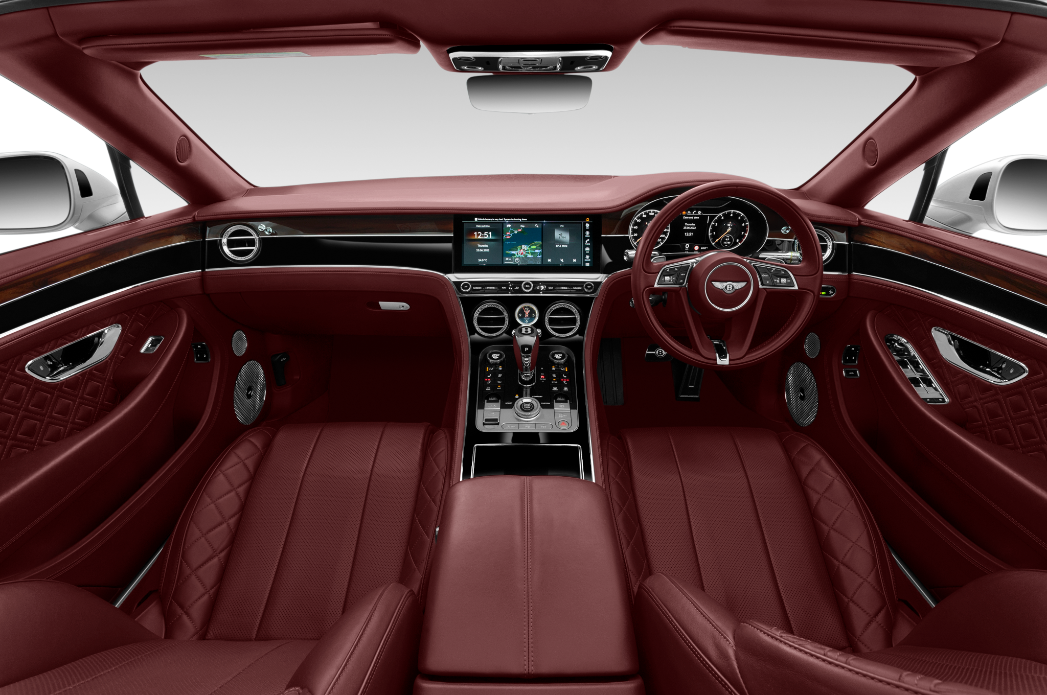 Bentley Continental GTC (Baujahr 2022) - 2 Türen Cockpit und Innenraum