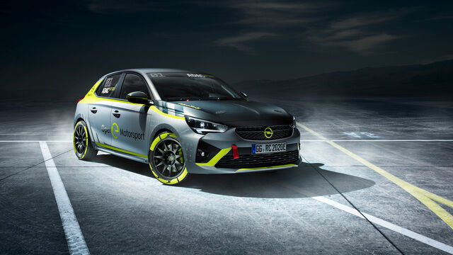 Opel Corsa-e für den Rallye-Sport - Markenpokal für Elektroracer