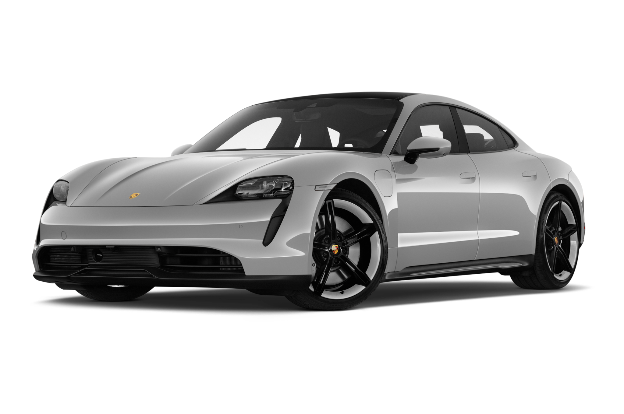 Porsche Taycan (Baujahr 2021) 4S 4 Türen seitlich vorne mit Felge