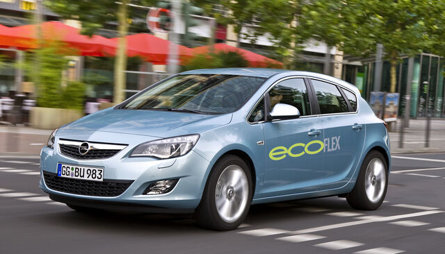 Opel Astra ecoFlex: Kraftstoff-Knauser (Kurzfassung)