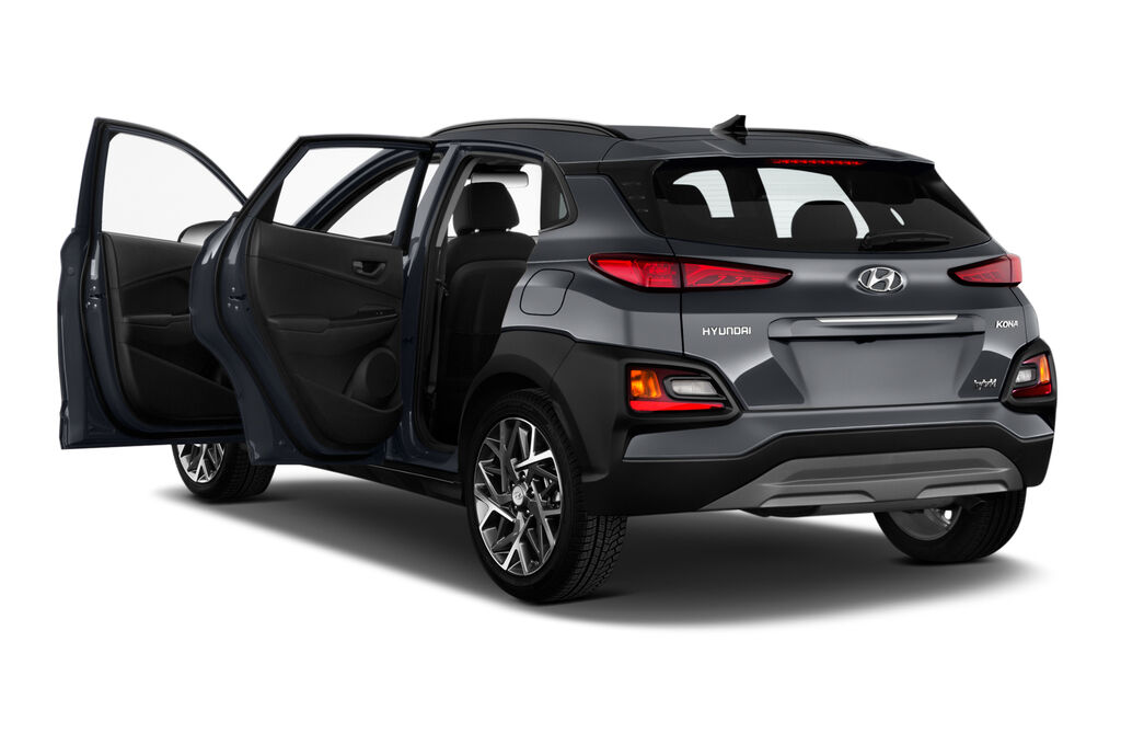 Hyundai Kona Hybrid (Baujahr 2020) Trend 5 Türen Tür geöffnet