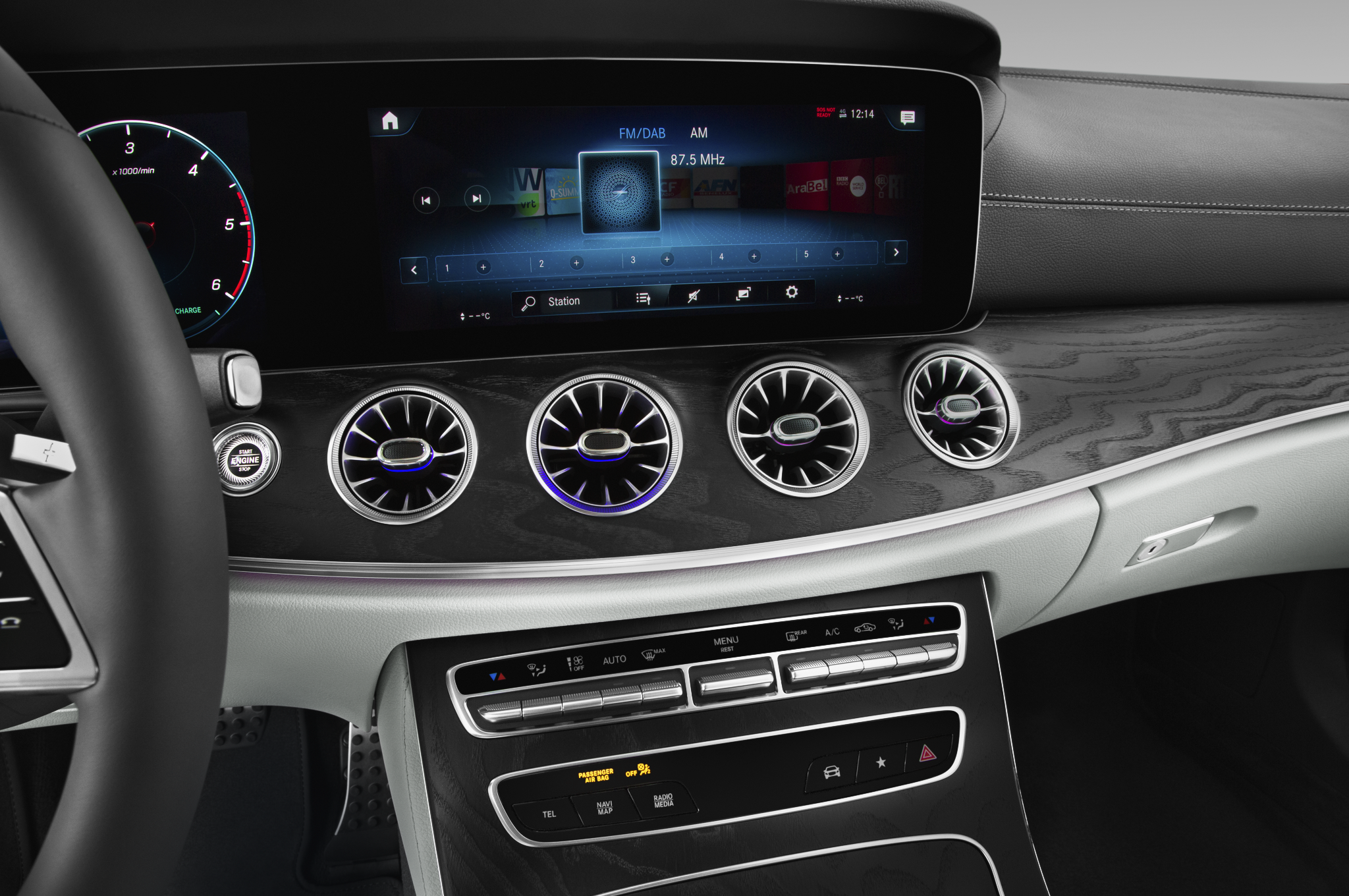 Mercedes CLS Coupe (Baujahr 2022) - 4 Türen Radio und Infotainmentsystem