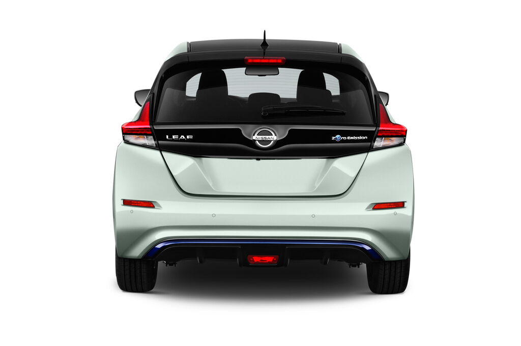 Nissan Leaf (Baujahr 2018) Tekna 5 Türen Heckansicht