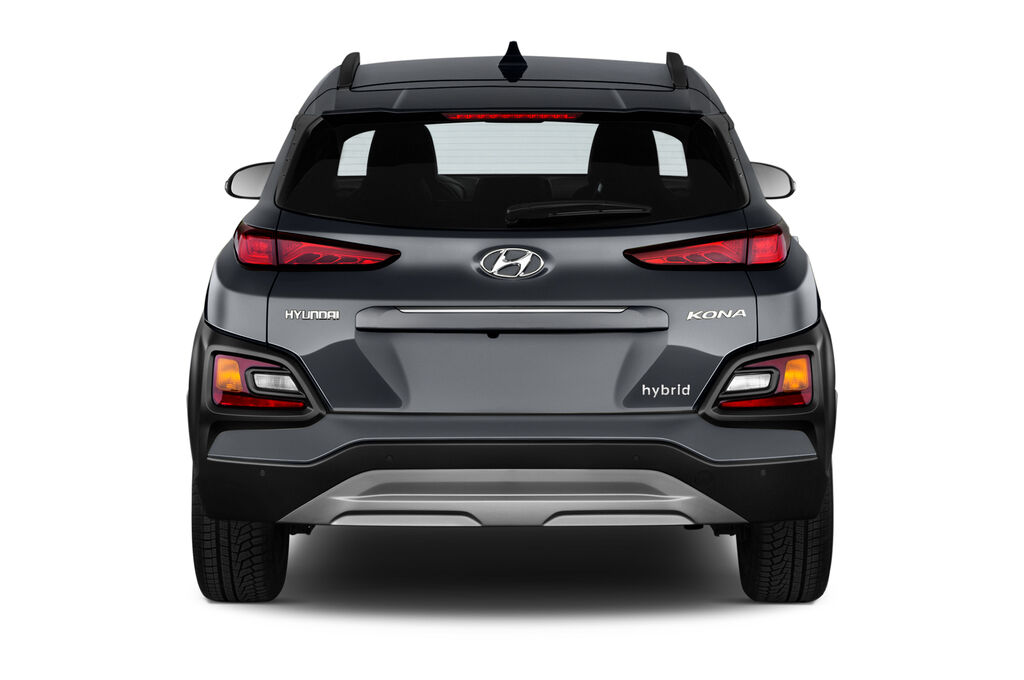 Hyundai Kona Hybrid (Baujahr 2020) Trend 5 Türen Heckansicht