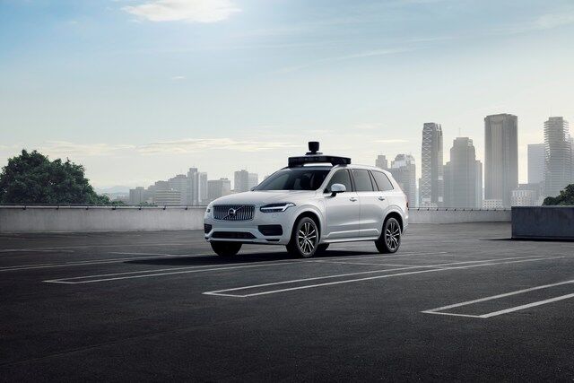 Robotertaxi von Volvo und Uber - Neue Generation für autonome Fahrdienste
