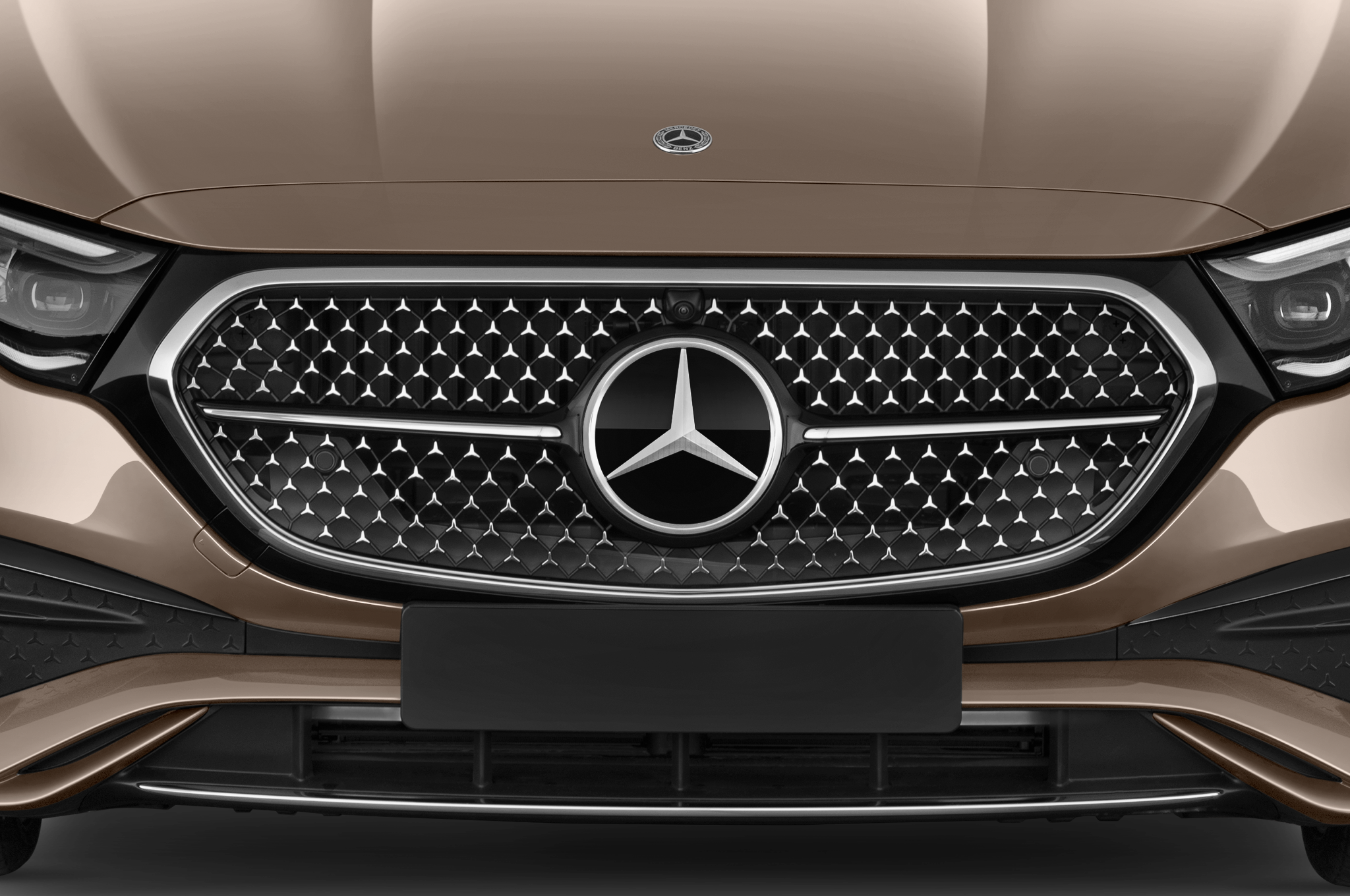 Mercedes E Class (Baujahr 2024) AMG LIne 4 Türen Kühlergrill und Scheinwerfer