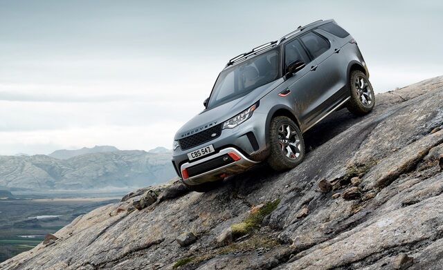 Land Rover Discovery SVX - Hand angelegt