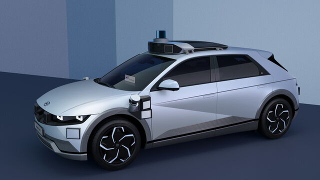 Ioniq 5 Robotaxi   - Elektro-Hyundai zum Mitfahren  