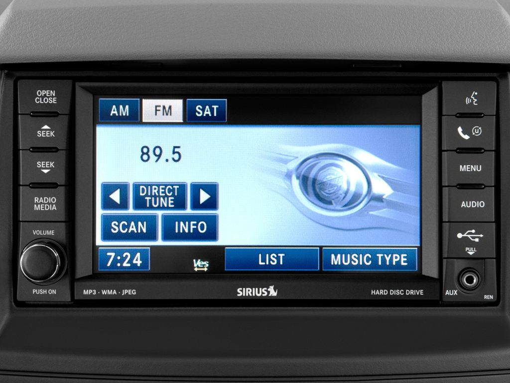 Chrysler Grand Voyager (Baujahr 2010) Touring 5 Türen Radio und Infotainmentsystem