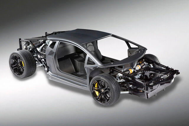 Lamborghini - Kohlenstofffasern machen den neuen Aventador leicht