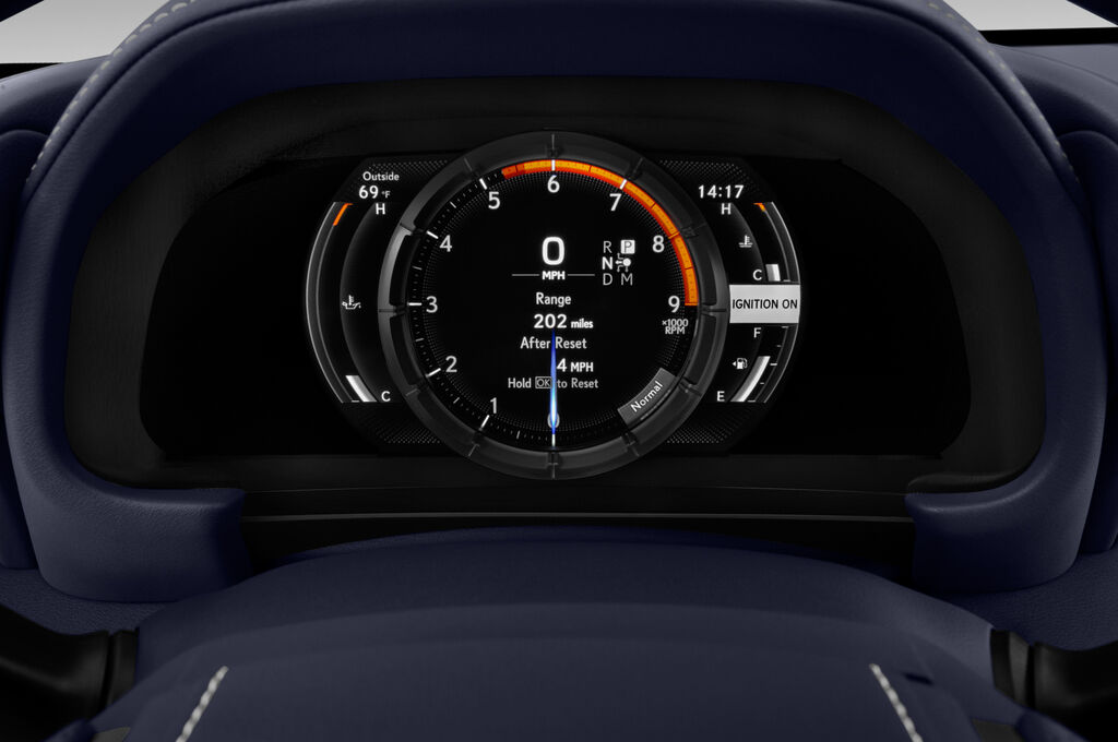 Lexus LC 500 (Baujahr 2018) Performance Paket 2 Türen Tacho und Fahrerinstrumente