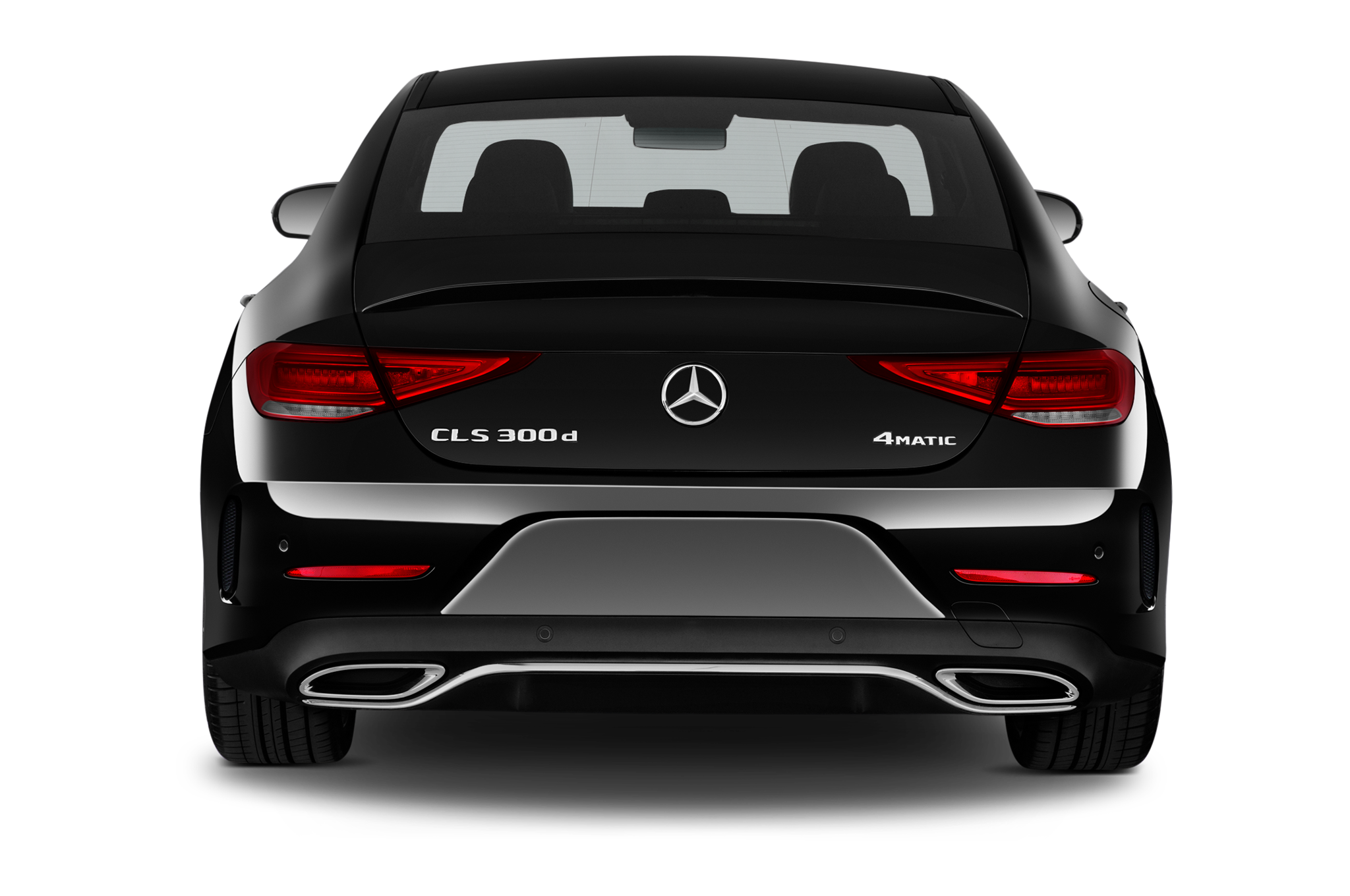 Mercedes CLS Coupe (Baujahr 2022) - 4 Türen Heckansicht