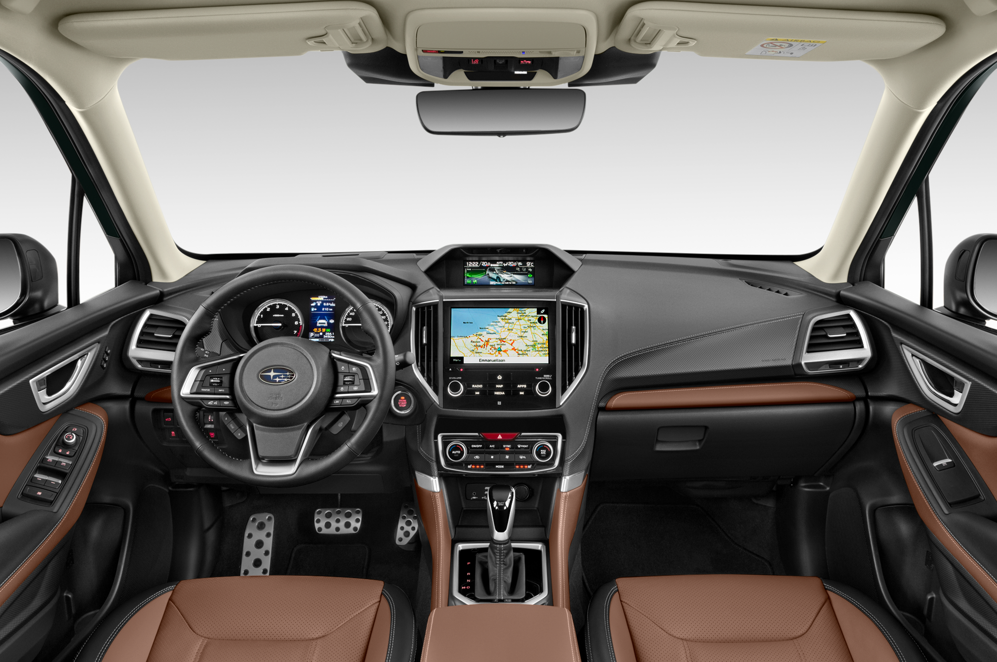 Subaru Forester (Baujahr 2022) Platinum 5 Türen Cockpit und Innenraum