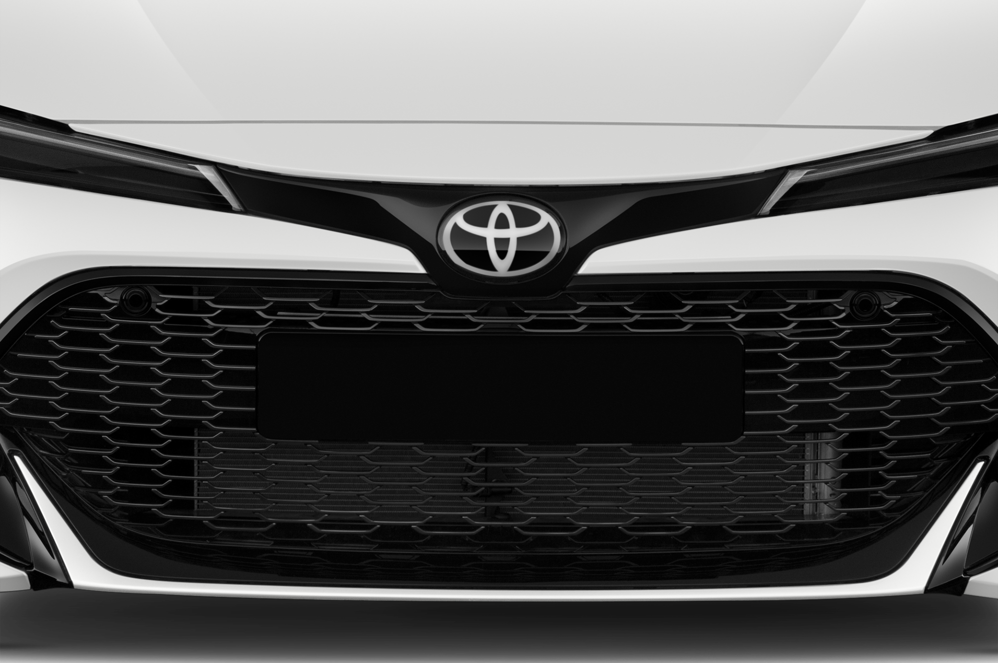 Toyota Corolla Hybrid (Baujahr 2023) GR Sport 5 Türen Kühlergrill und Scheinwerfer