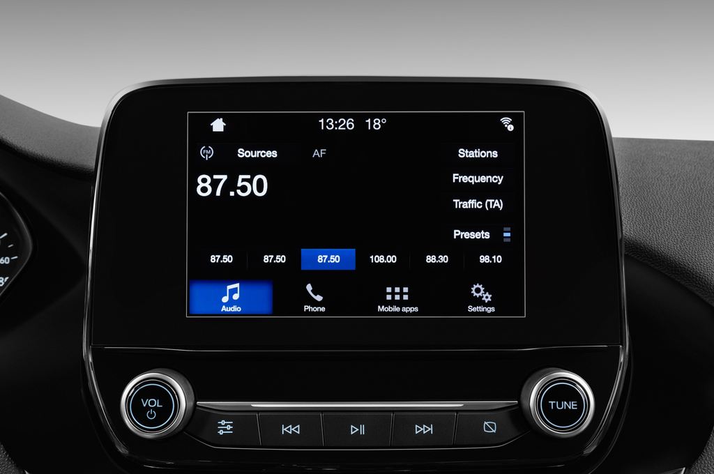 Ford Fiesta (Baujahr 2017) Titanium 3 Türen Radio und Infotainmentsystem