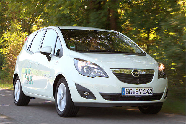 Geiz ist geil: Mit dem Opel Meriva 1.4 LPG auf Tour