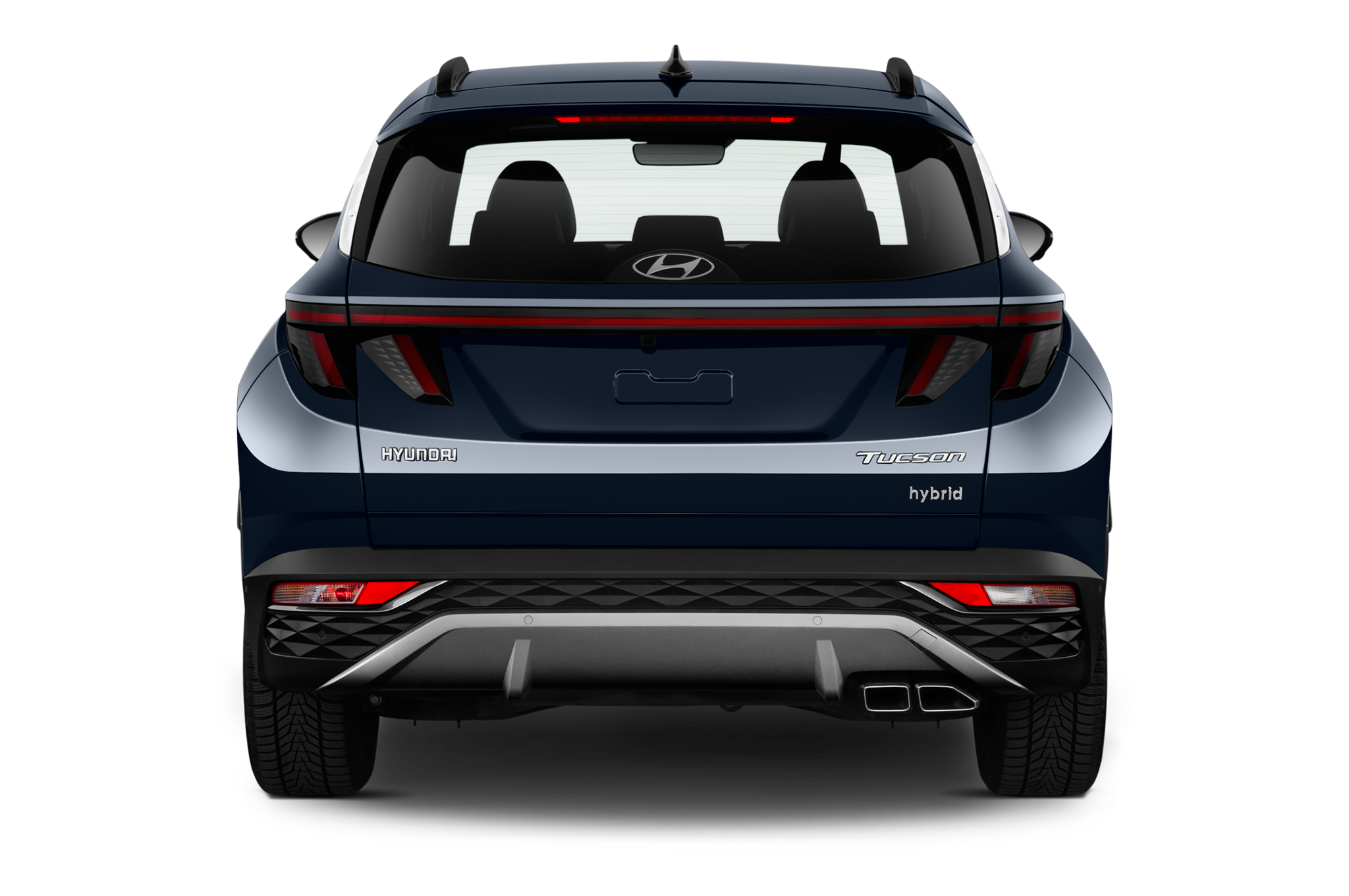Hyundai Tucson (Baujahr 2021) Prime 5 Türen Heckansicht
