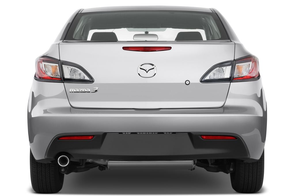 Mazda Mazda3 (Baujahr 2009) Center-Line 4 Türen Heckansicht