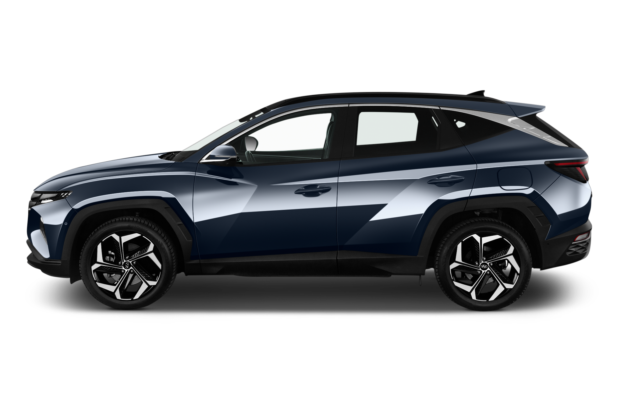 Hyundai Tucson (Baujahr 2021) Prime 5 Türen Seitenansicht