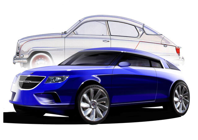 Saab bastelt an einem neuen, schrulligen Design