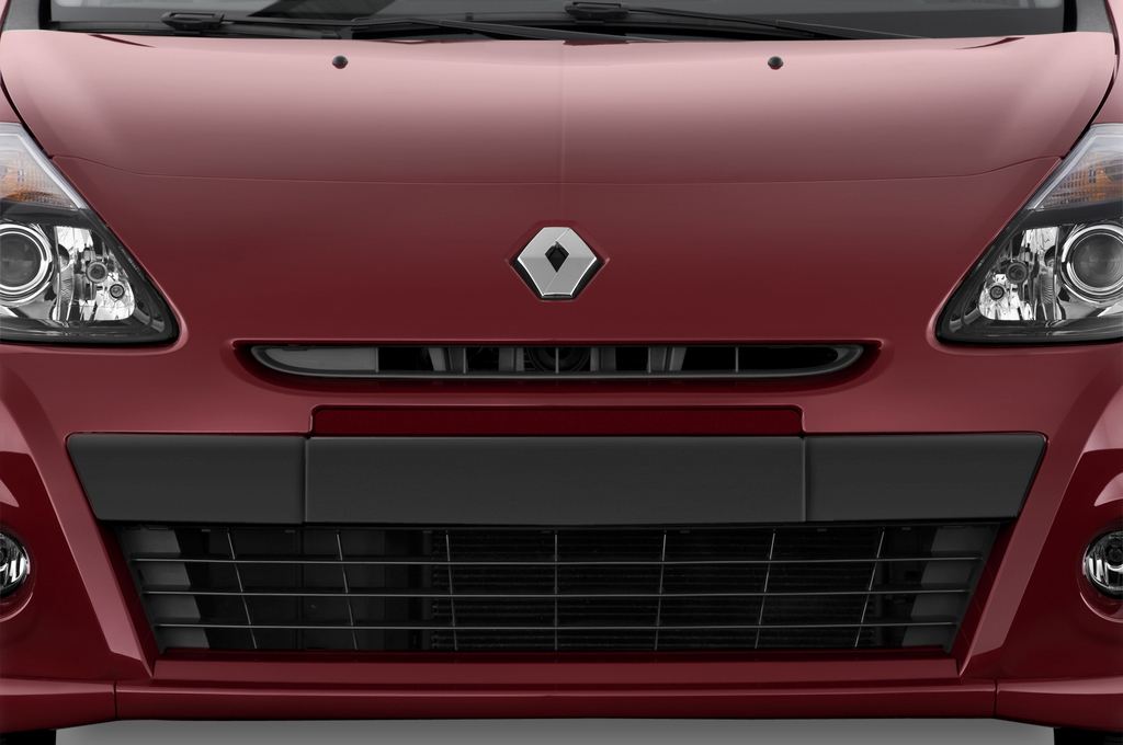 Renault Laguna (Baujahr 2010) Dynamique 2 Türen Kühlergrill und Scheinwerfer