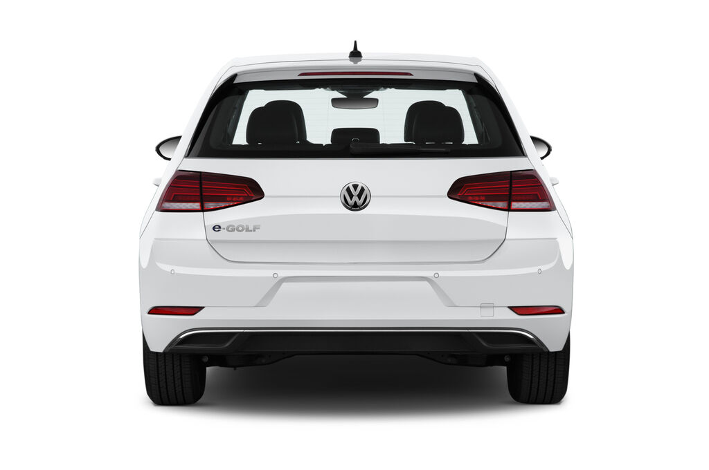 Volkswagen e-Golf (Baujahr 2019) - 5 Türen Heckansicht