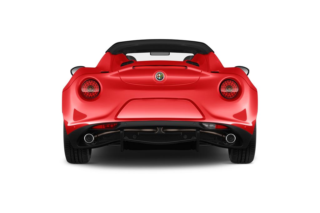 Alfa Romeo 4C (Baujahr 2017) - 2 Türen Heckansicht