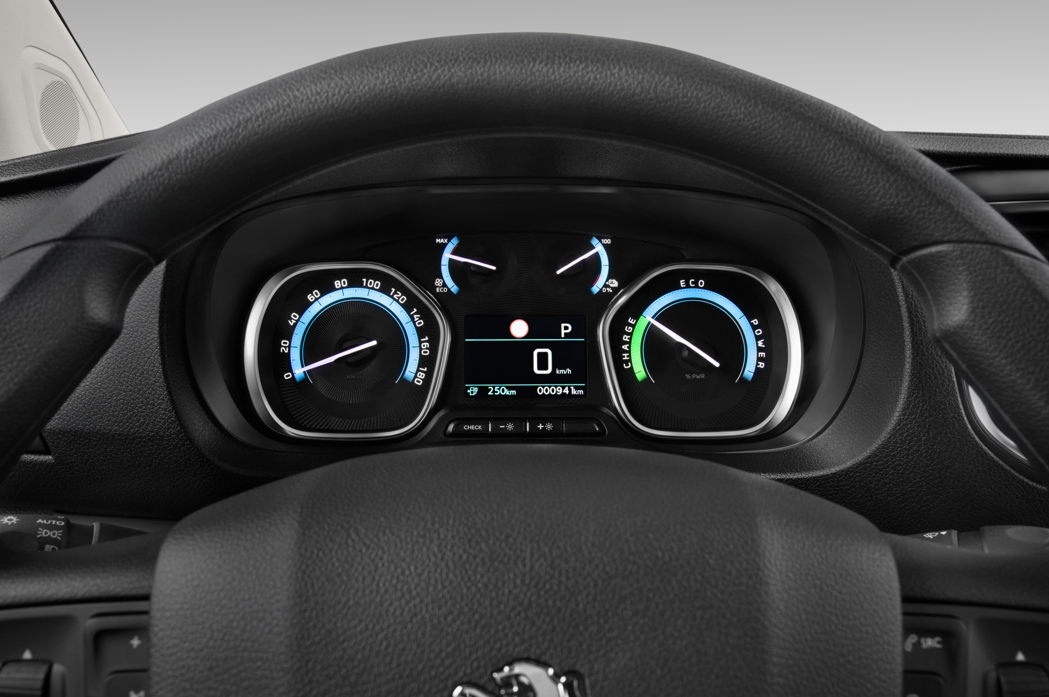 Peugeot e-Expert (Baujahr 2020) Premium 5 Türen Tacho und Fahrerinstrumente
