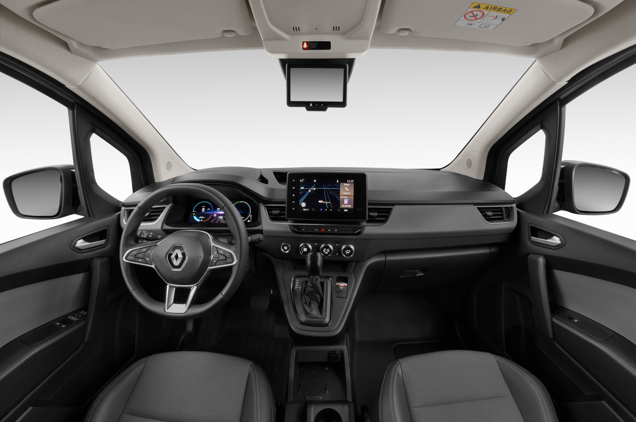 Renault Kangoo E-Tech (Baujahr 2023) Start Open Sesame by Renault 4 Türen Cockpit und Innenraum
