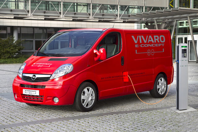 Opel Vivaro e-Concept - Strom und Last