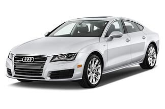 Audi A7 (Baujahr 2012) 3.0 TFSI Quattro 5 Türen seitlich vorne