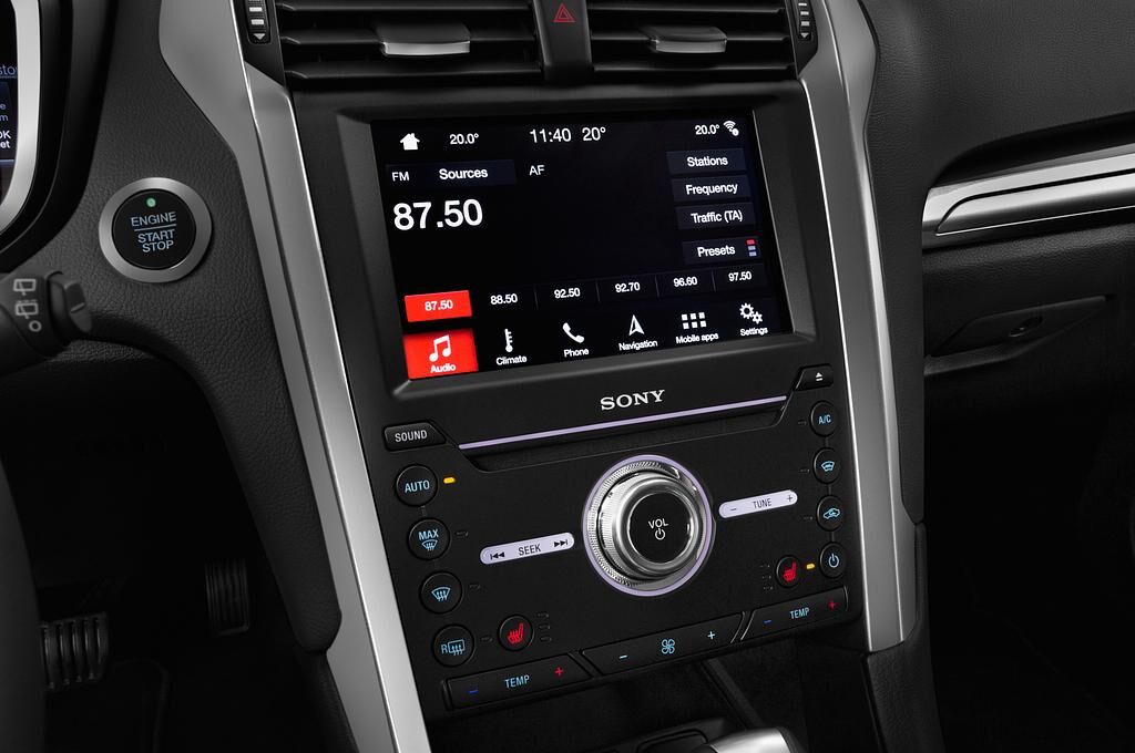 Ford Mondeo (Baujahr 2019) Hybrid 5 Türen Radio und Infotainmentsystem