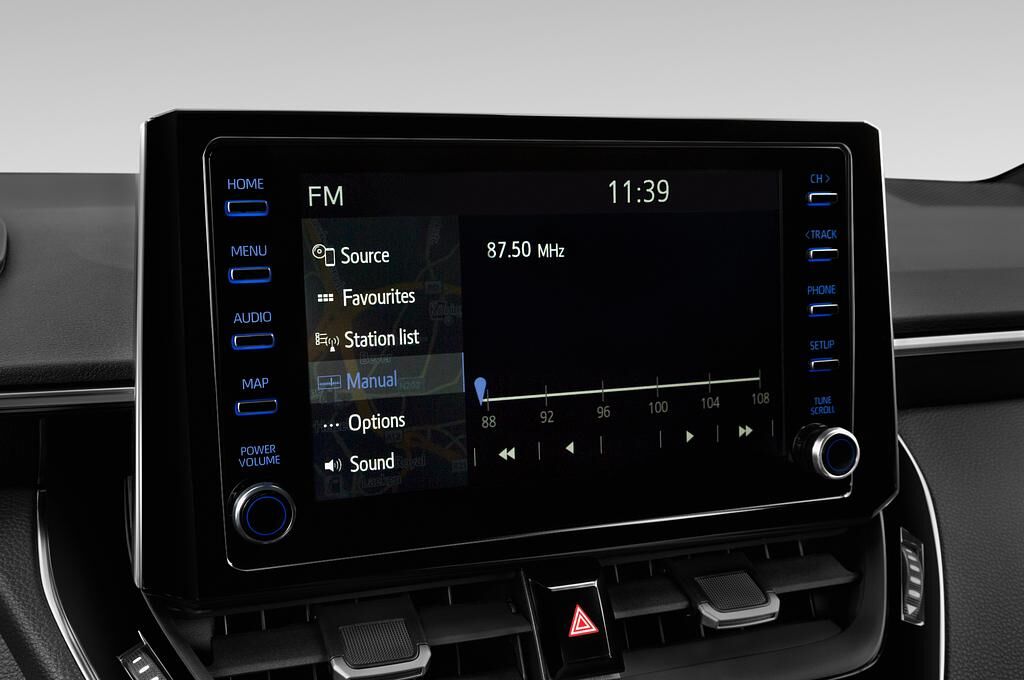 Toyota Corolla (Baujahr 2019) Comfort 5 Türen Radio und Infotainmentsystem