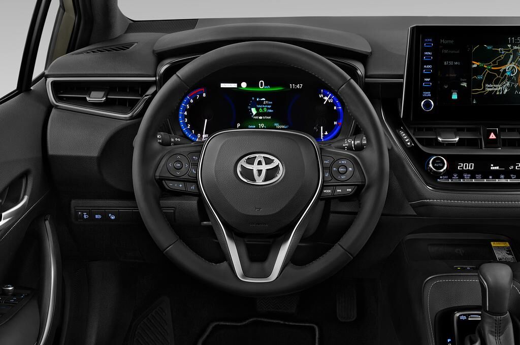 Toyota Corolla (Baujahr 2019) Hybrid Club 5 Türen Lenkrad