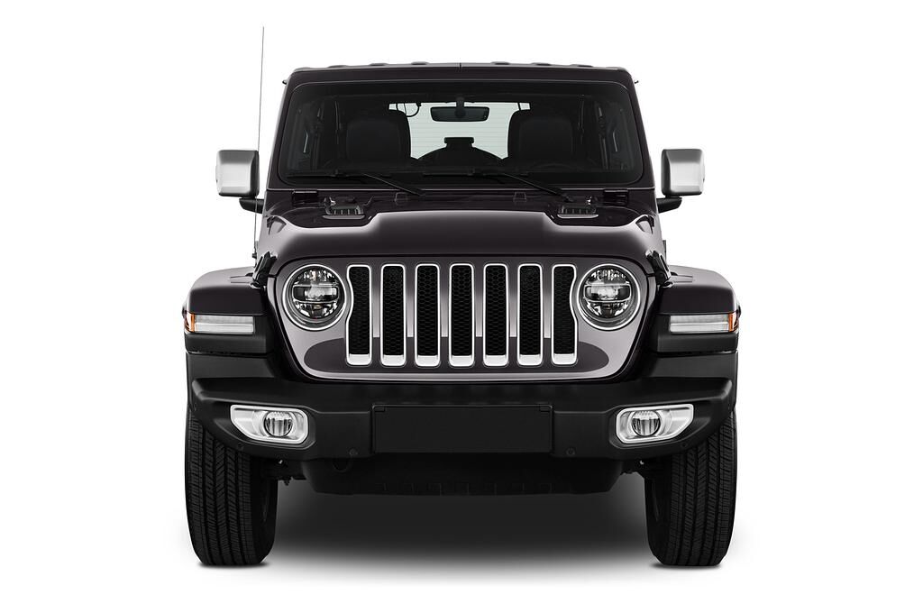 Jeep Wrangler Unlimited (Baujahr 2019) Sahara 5 Türen Frontansicht