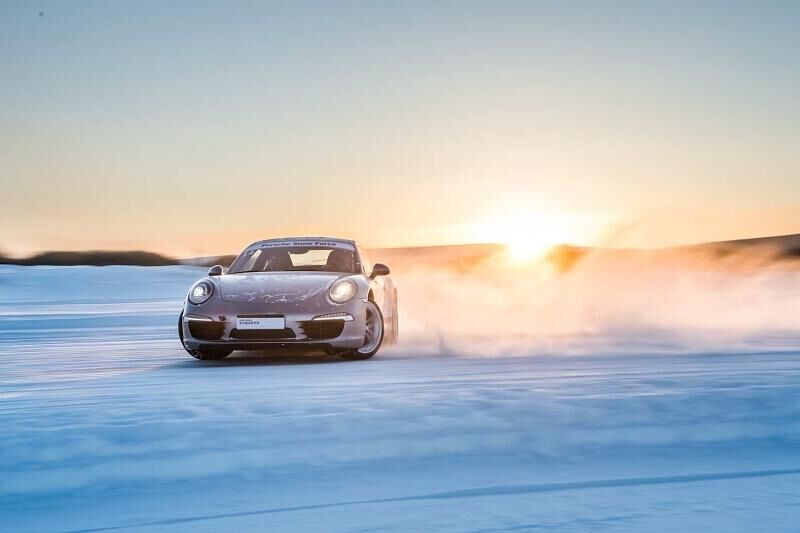 Querfahren in Perfektion.