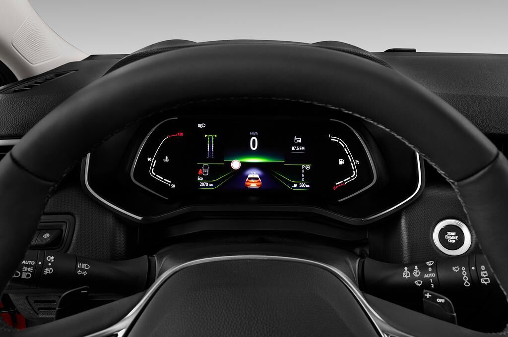 Renault Clio (Baujahr 2020) Edition One 5 Türen Tacho und Fahrerinstrumente