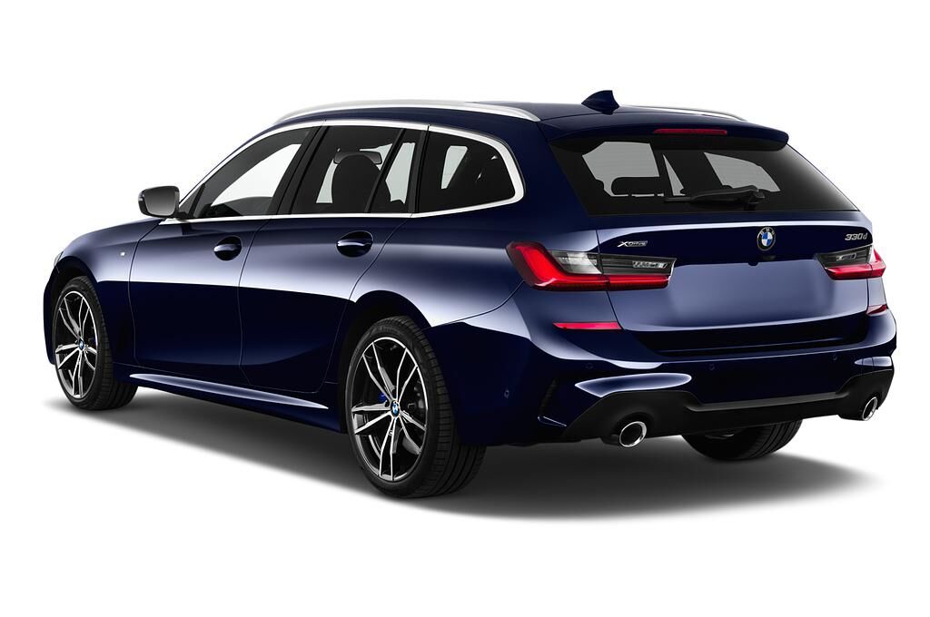 BMW 3 Series (Baujahr 2020) M Sport 5 Türen seitlich hinten