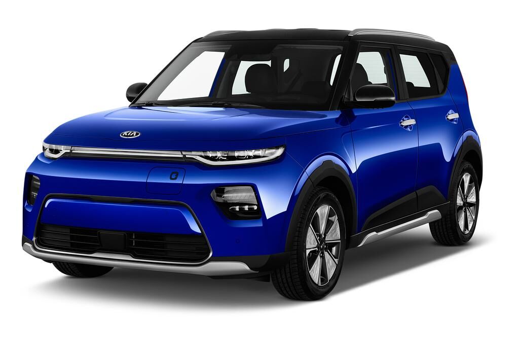 KIA e-Soul (Baujahr 2020) Sprit 5 Türen seitlich vorne