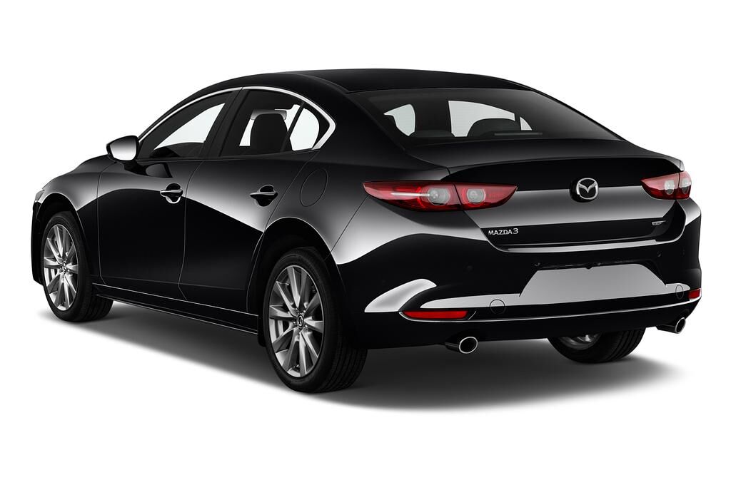 Mazda Mazda3 (Baujahr 2020) Skyactive 4 Türen seitlich hinten