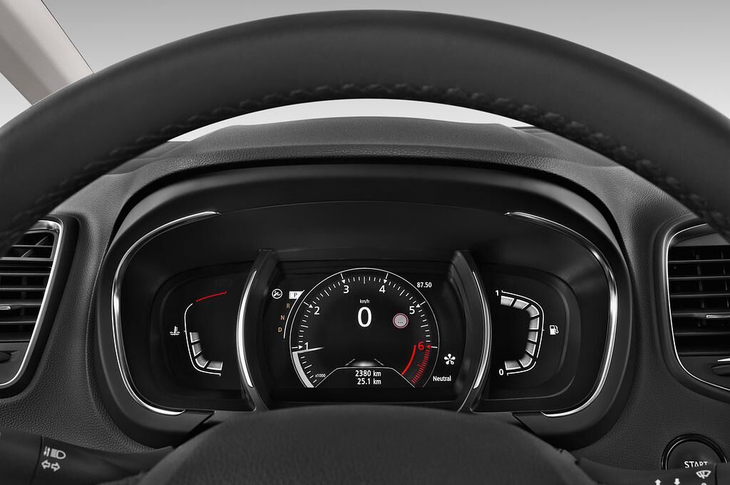 Renault Grand Scenic (Baujahr 2018) initiale paris 5 Türen Tacho und Fahrerinstrumente